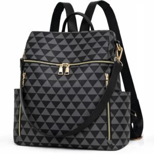 Comfabie Backpack Purse for Women daily use printed backpack for women Convertible Shoulder sling Bag, Multiple Pockets, Ladies Shoulder backpacks for girls college bag for teenage girls